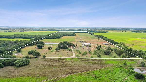 74.4 Acres of Agricultural Land with Home for Sale in Dublin, Texas