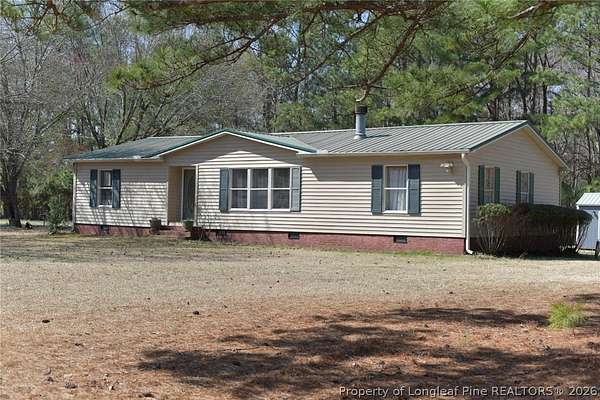 3.46 Acres of Land with Home for Sale in Carthage, North Carolina