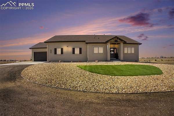40 Acres of Recreational Land with Home for Sale in Peyton, Colorado
