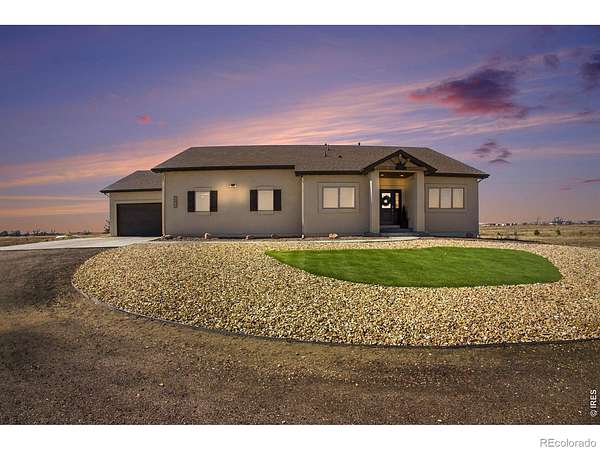 40 Acres of Recreational Land with Home for Sale in Peyton, Colorado