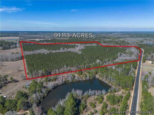 91.1 Acres of Recreational & Residential Land for Sale in Eastman, Georgia
