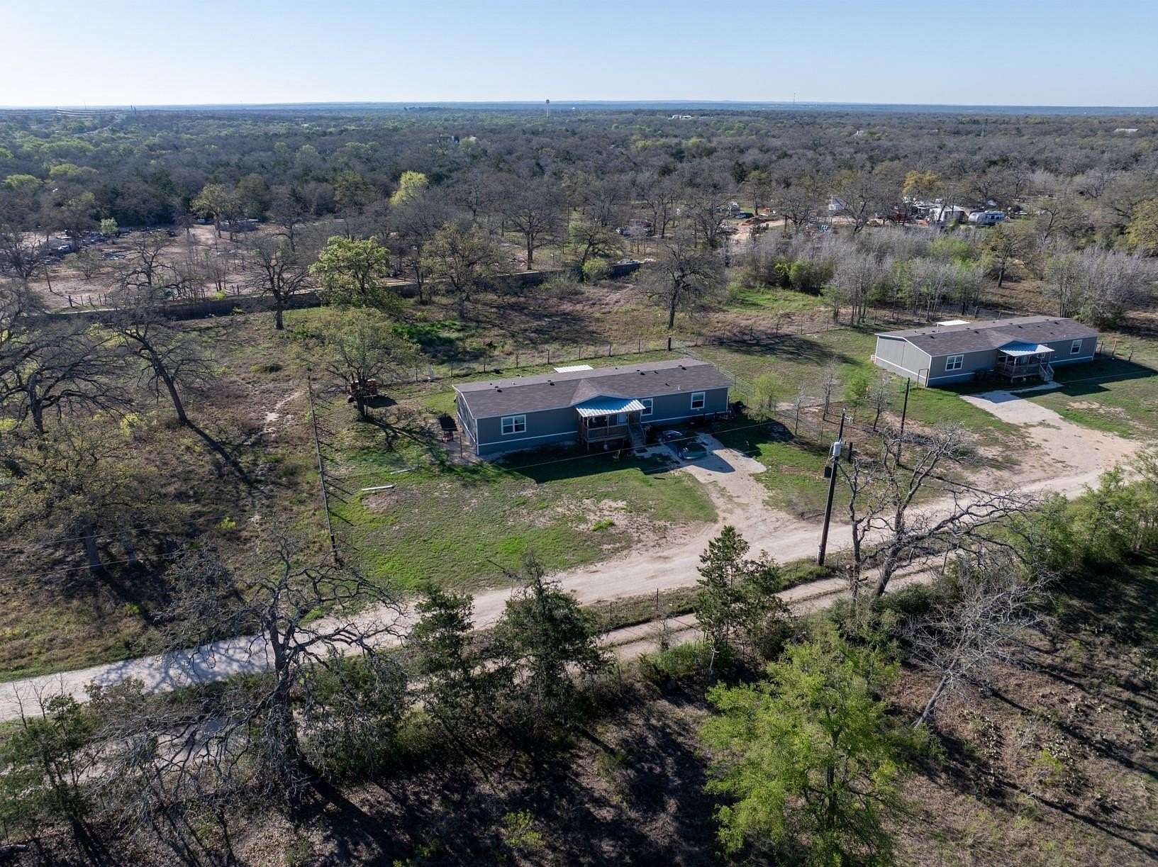 4 Acres of Land with Home for Sale in Cedar Creek, Texas