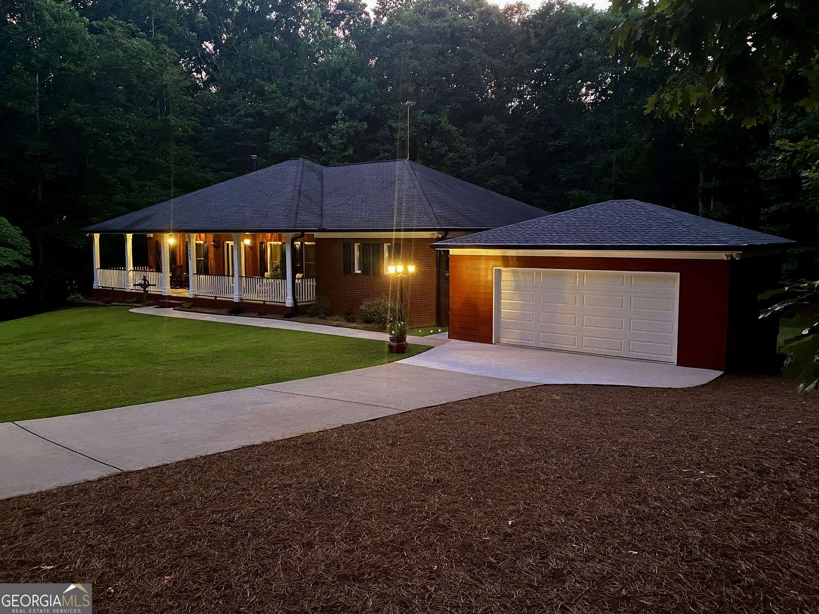 7.77 Acres of Land with Home for Sale in McDonough, Georgia