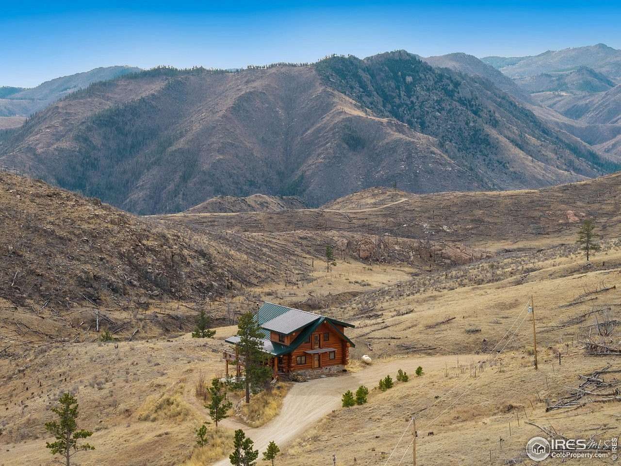 40 Acres of Recreational Land with Home for Sale in Livermore, Colorado