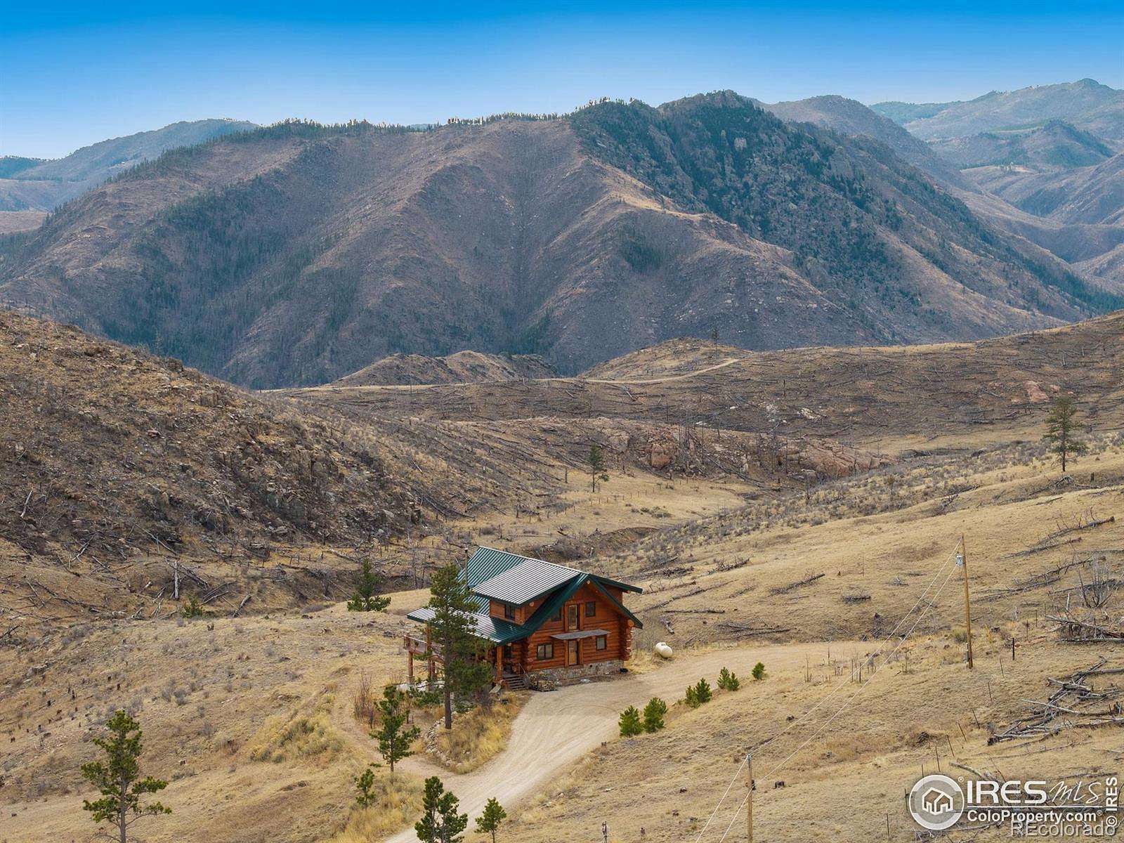 40 Acres of Recreational Land with Home for Sale in Livermore, Colorado