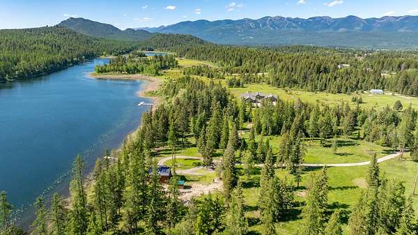 71.7 Acres of Recreational Land with Home for Sale in Whitefish, Montana