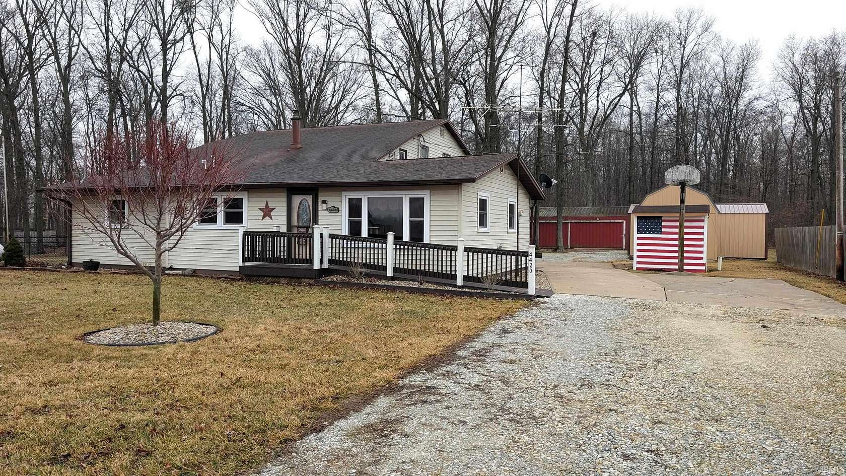 3 Acres of Land with Home for Sale in Marion, Indiana