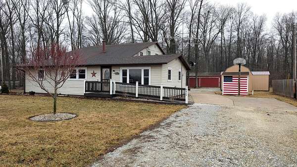 3 Acres of Land with Home for Sale in Marion, Indiana