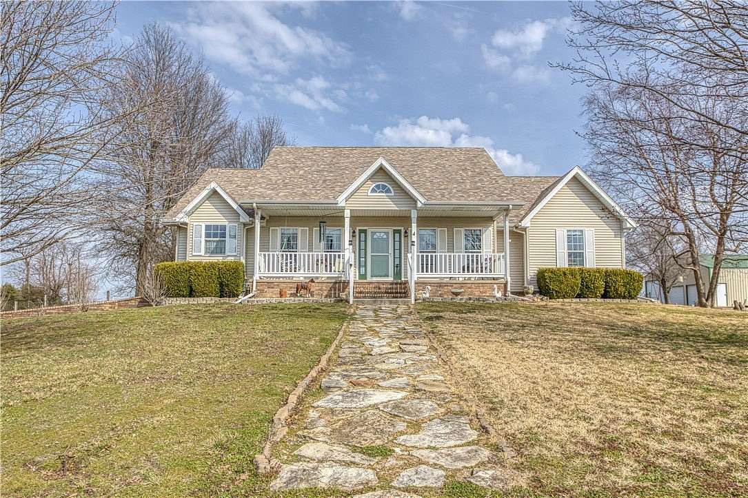 29.6 Acres of Land with Home for Sale in Mount Vernon, Missouri