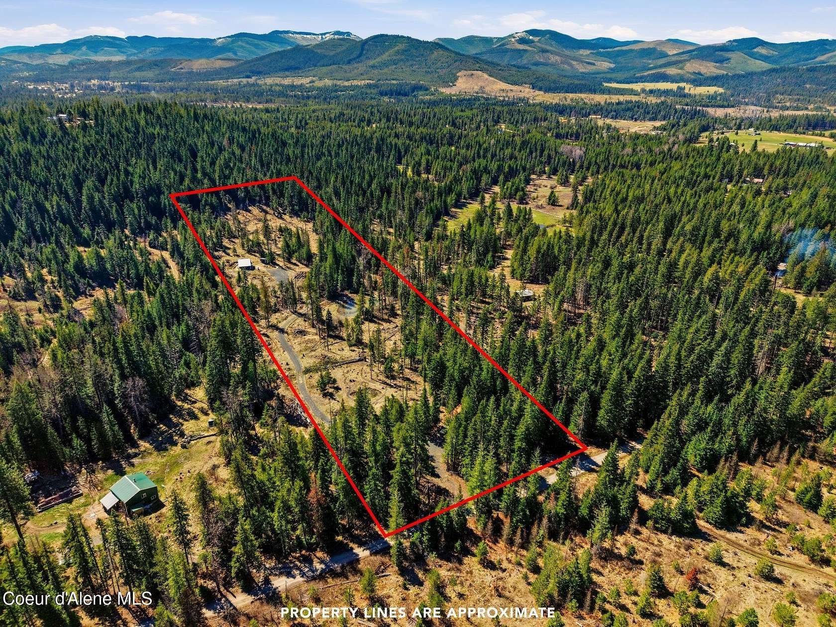 10 Acres of Recreational Land with Home for Sale in Fernwood, Idaho