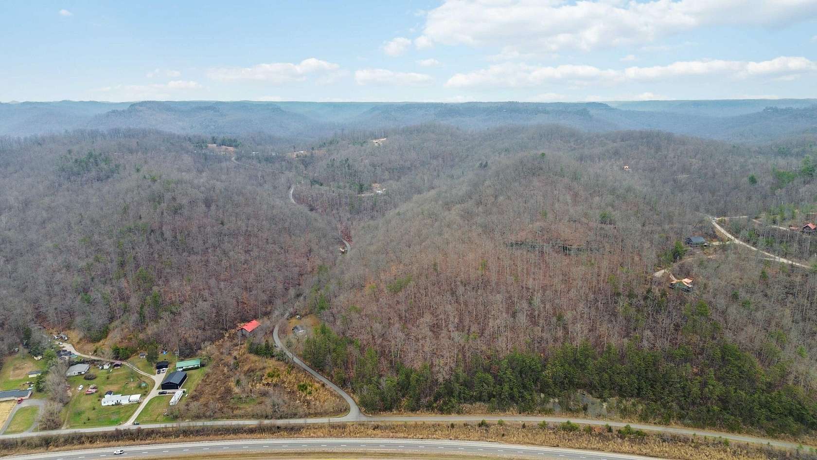 65.6 Acres of Recreational Land with Home for Sale in Stanton, Kentucky