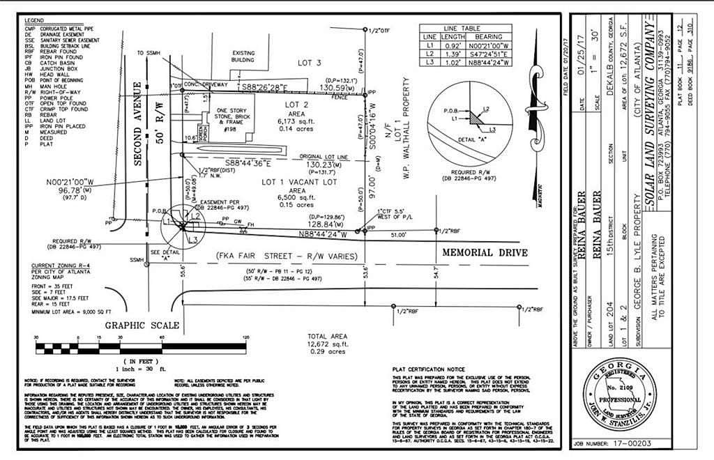 0.15 Acres of Land for Sale in Atlanta, Georgia