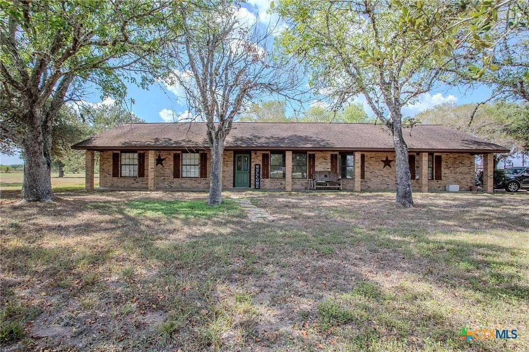 10.2 Acres of Land with Home for Sale in Yoakum, Texas