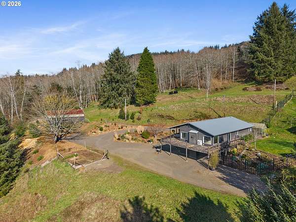 2 Acres of Land with Home for Sale in Tillamook, Oregon