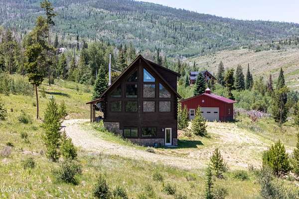 10.3 Acres of Recreational Land with Home for Sale in Parshall, Colorado