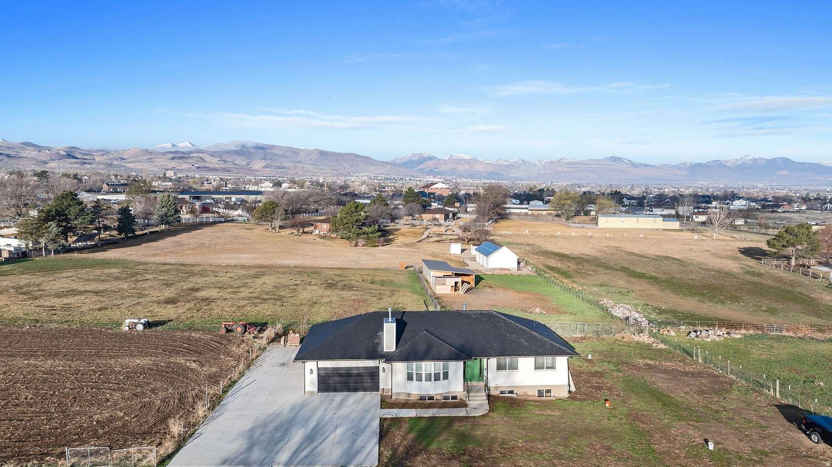 2.5 Acres of Land with Home for Sale in Bluffdale, Utah