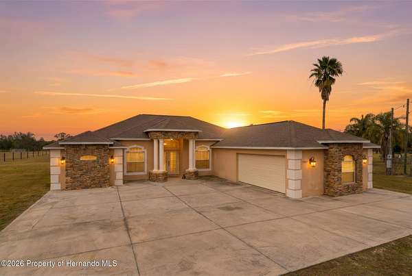 5.1 Acres of Land with Home for Sale in Brooksville, Florida