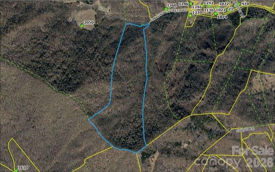 77 Acres of Recreational & Residential Land for Sale in Burnsville, North Carolina