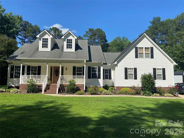 9.3 Acres of Land with Home for Sale in Salisbury, North Carolina