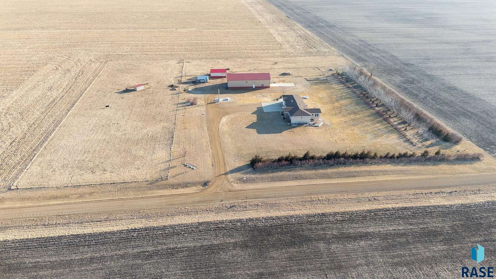 7 Acres of Land with Home for Sale in Canistota, South Dakota