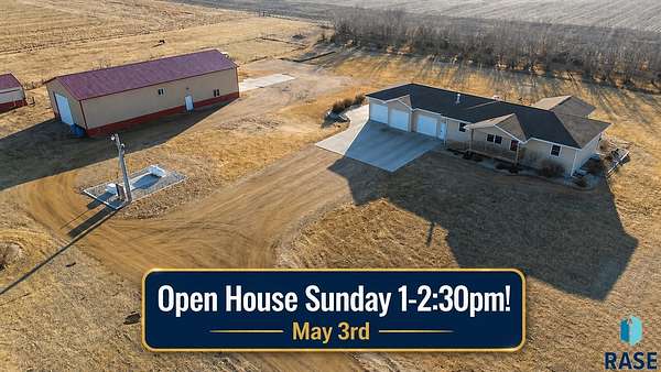 7 Acres of Land with Home for Sale in Canistota, South Dakota