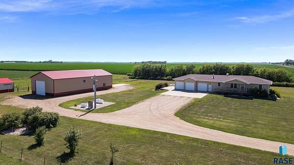 7 Acres of Land with Home for Sale in Canistota, South Dakota