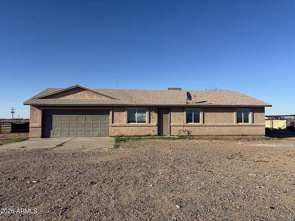 1.56 Acres of Land with Home for Lease in Coolidge, Arizona