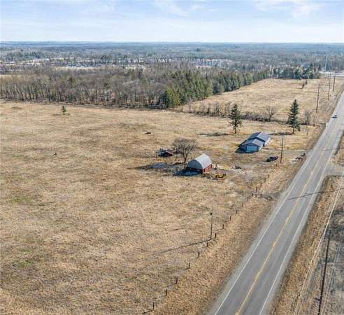 10 Acres of Land with Home for Sale in Sylvan Township, Minnesota