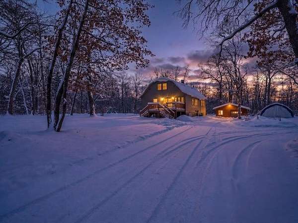 9.77 Acres of Land with Home for Sale in Lake Edward Township, Minnesota