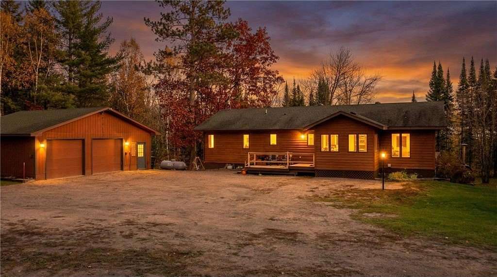 10.7 Acres of Recreational Land with Home for Sale in Laporte, Minnesota