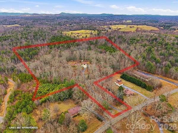 20.5 Acres of Land with Home for Sale in Lenoir, North Carolina