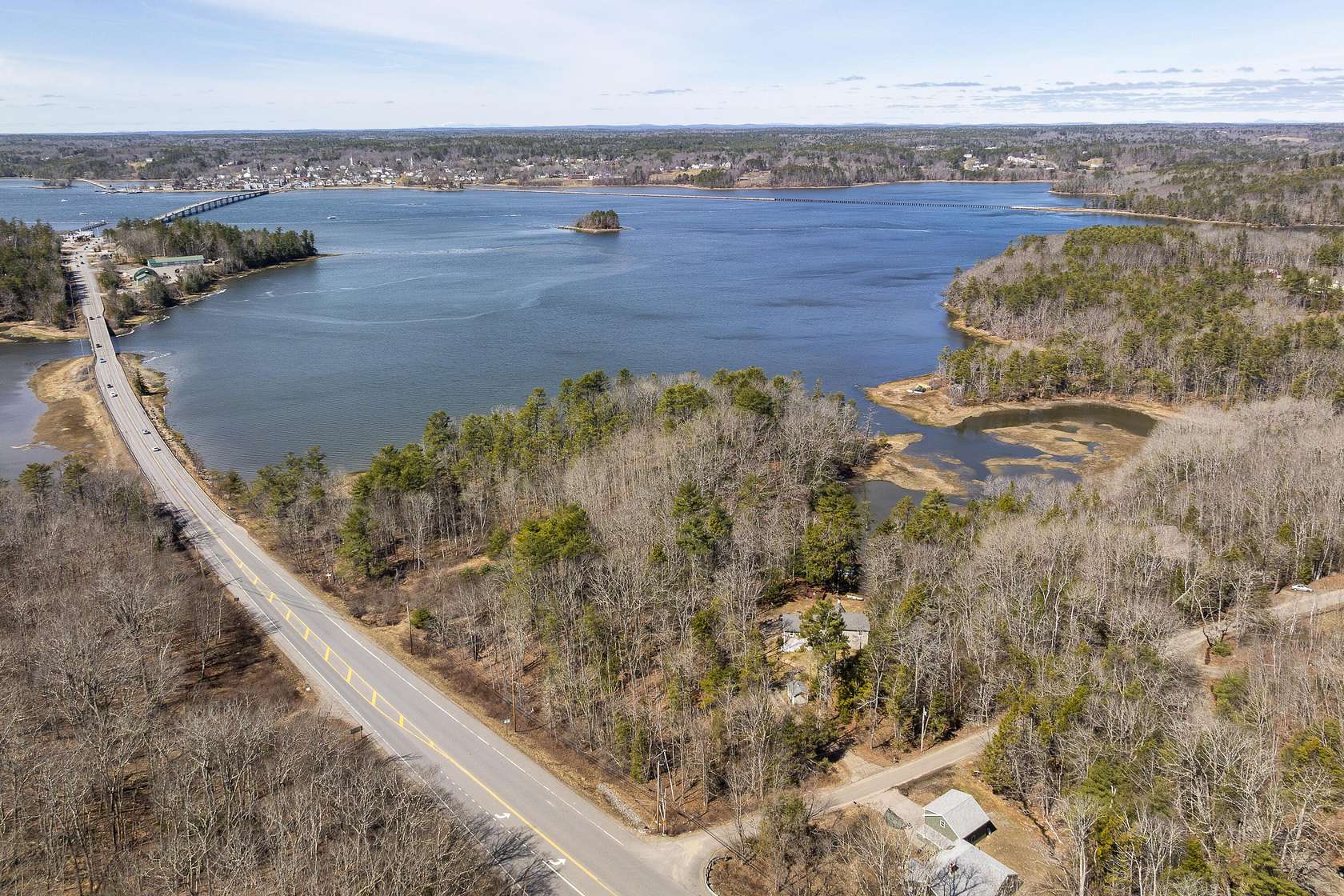 6.8 Acres of Mixed-Use Land for Sale in Edgecomb, Maine