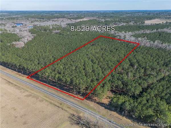 8.53 Acres of Residential Land for Sale in Eastman, Georgia