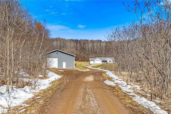 20.9 Acres of Recreational Land with Home for Sale in Chippewa Falls, Wisconsin