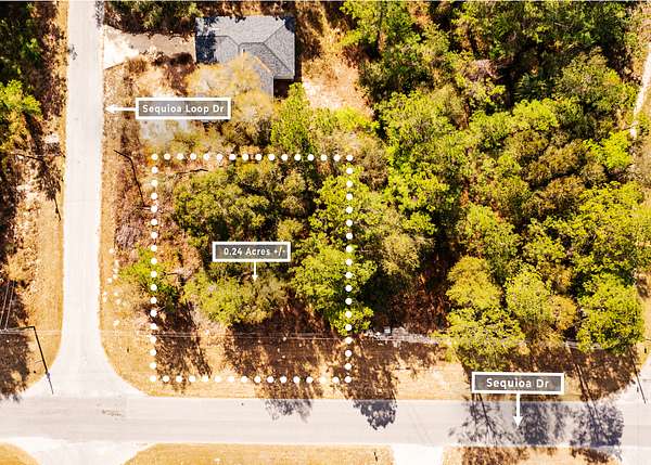 0.24 Acres of Residential Land for Sale in Ocklawaha, Florida