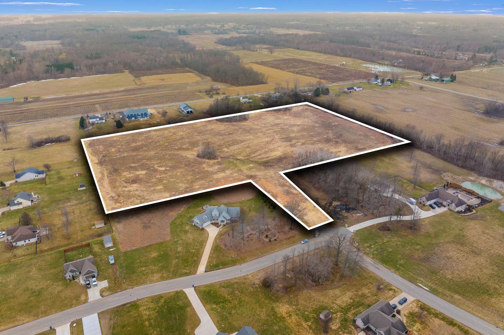 14 Acres of Land for Sale in Bridgman, Michigan