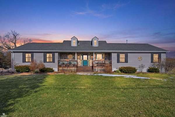 10.9 Acres of Land with Home for Sale in Columbus, Michigan