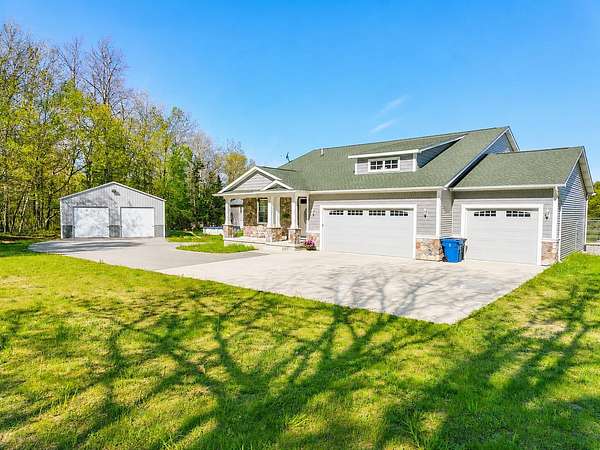 2 Acres of Land with Home for Sale in Houghton Lake, Michigan