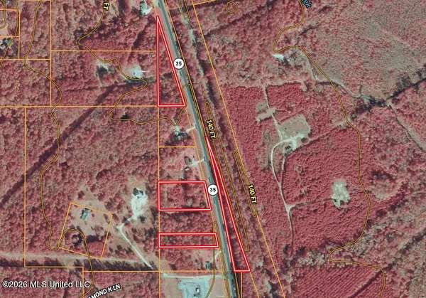 6 Acres of Residential Land for Sale in Foxworth, Mississippi