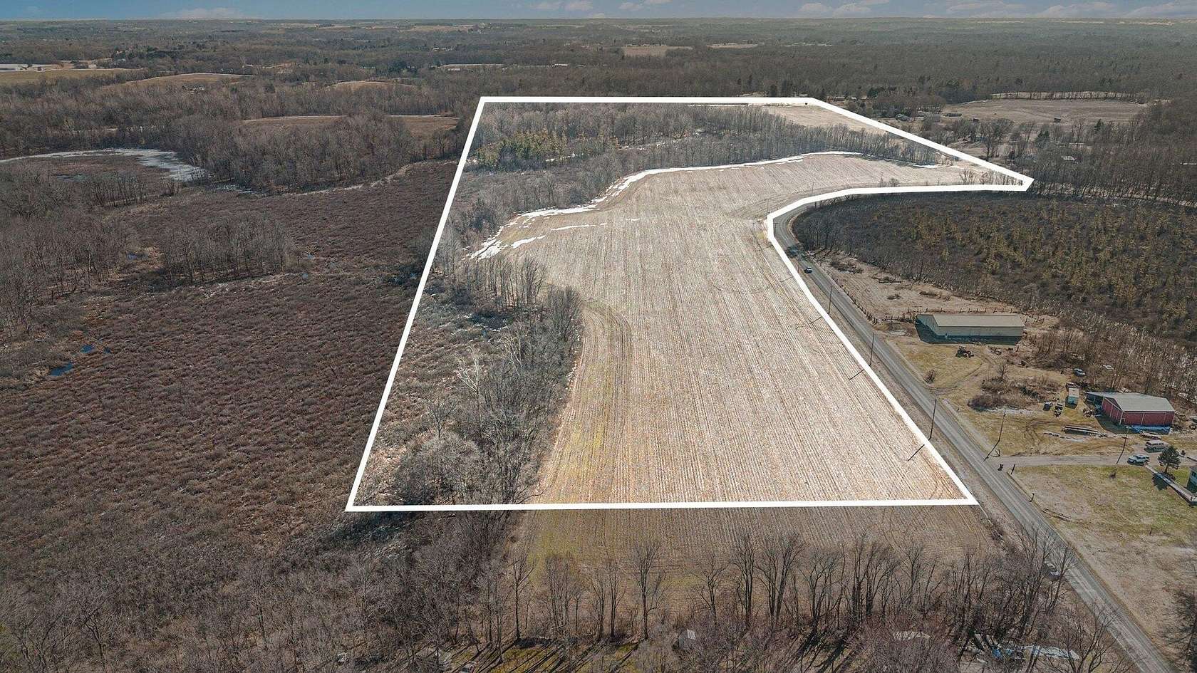 80.8 Acres of Land for Sale in Hartford, Michigan