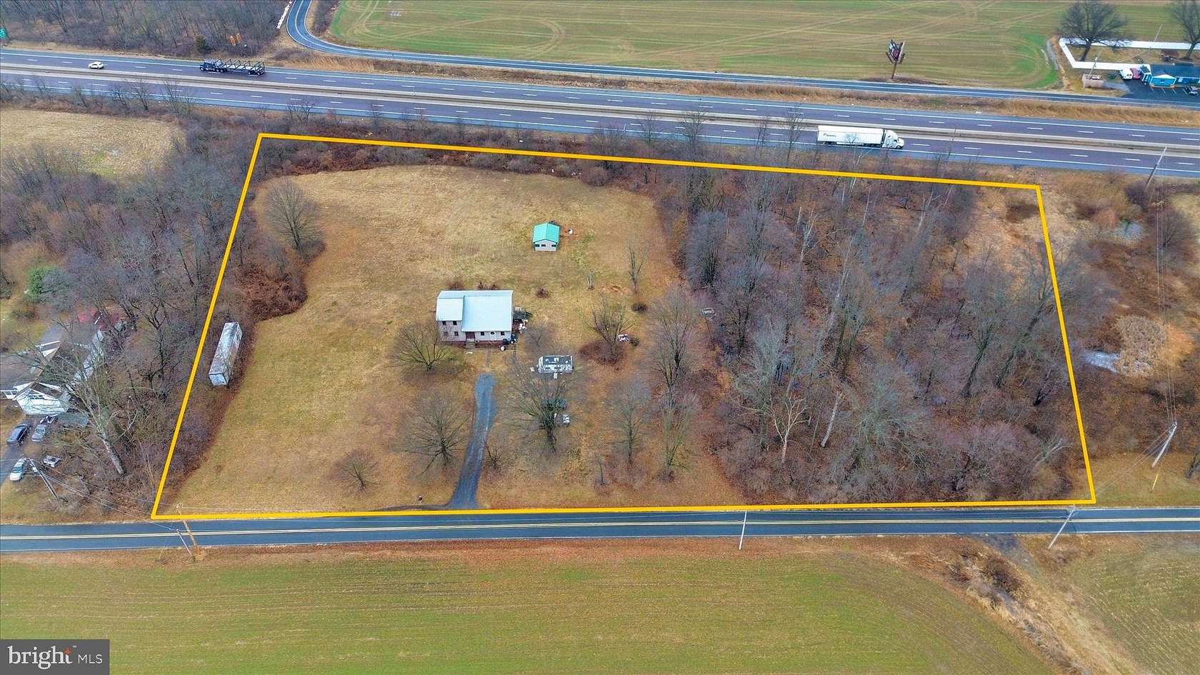 5 Acres of Land with Home for Sale in Bethel, Pennsylvania