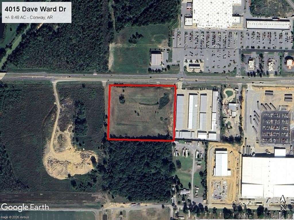 8.48 Acres of Commercial Land for Sale in Conway, Arkansas