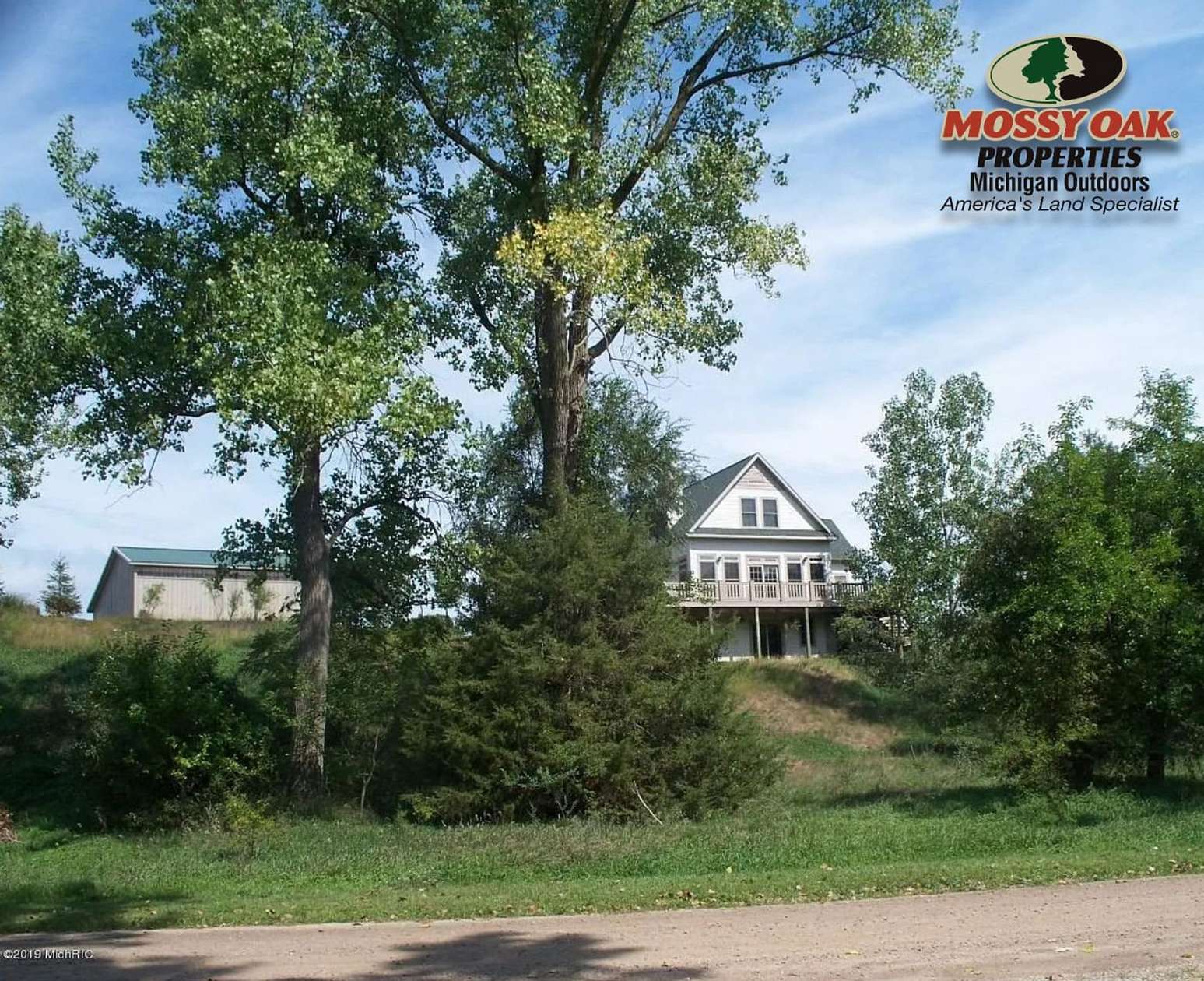 12.5 Acres of Recreational Land with Home for Sale in Coldwater, Michigan