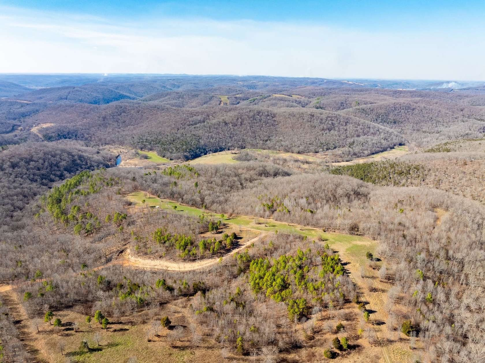 204 Acres of Recreational Land for Sale in Cushman, Arkansas