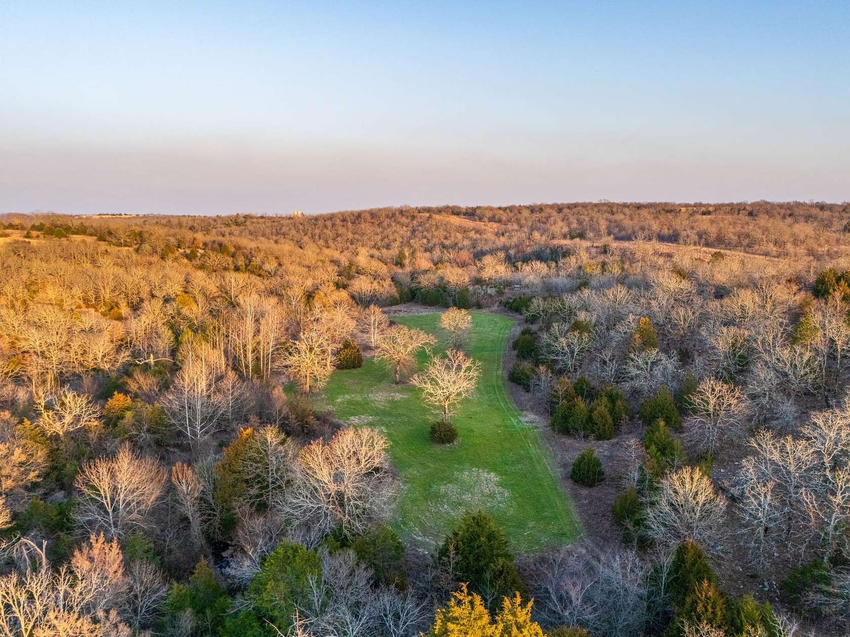 179 Acres of Land with Home for Sale in Stuart, Oklahoma