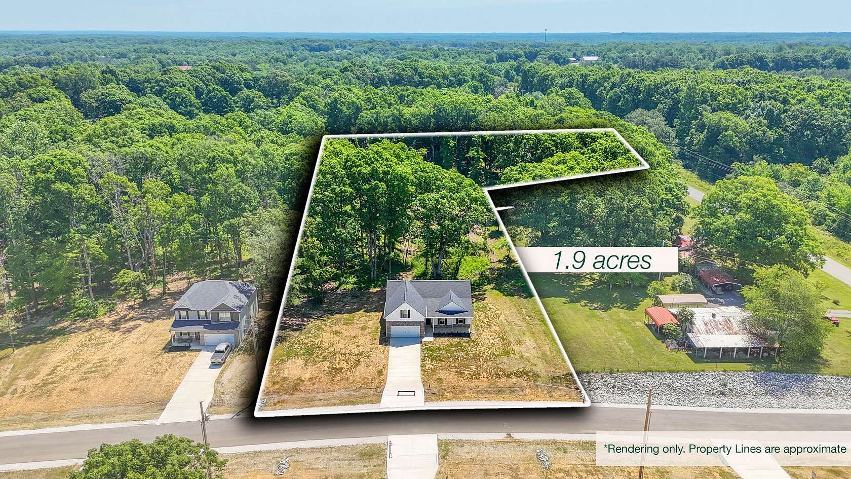 2 Acres of Land with Home for Sale in Dickson, Tennessee
