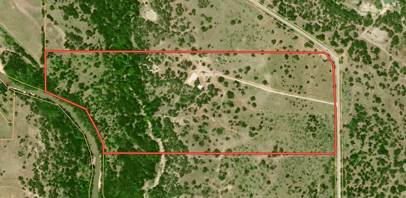 56 Acres of Recreational & Residential Land for Sale in Brownwood, Texas