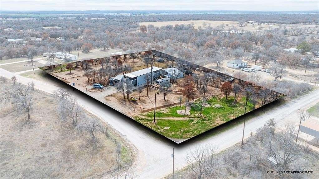 2 Acres of Land with Home for Sale in Hawley, Texas
