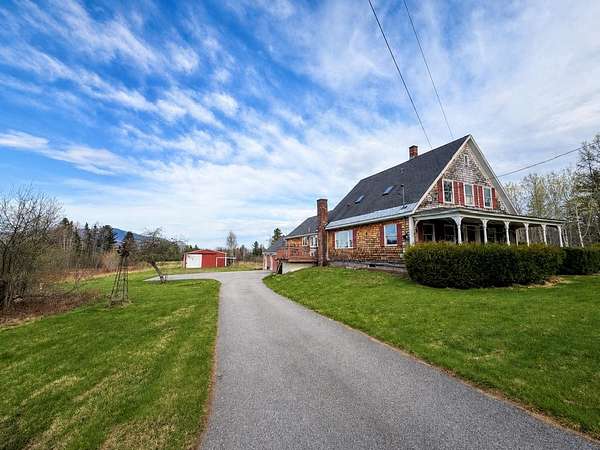 5.7 Acres of Land with Home for Sale in Jefferson, New Hampshire