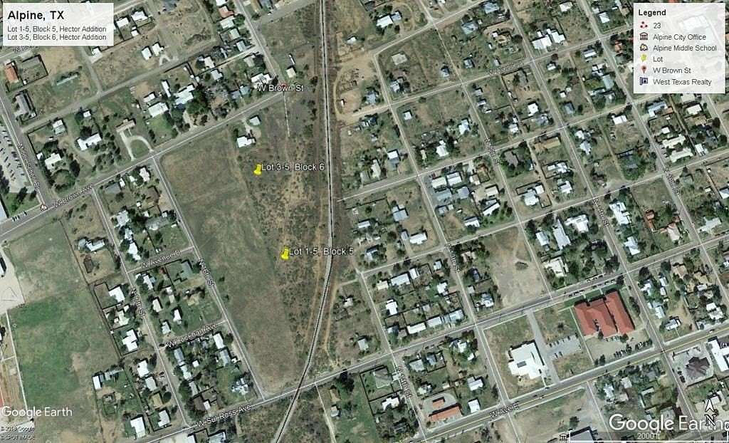 Residential Land for Sale in Alpine, Texas